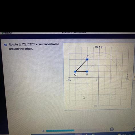 Rotate Pqr 270° Counterclockwise Around The Origin