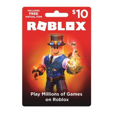 Roblox 10 000 Robux T Card