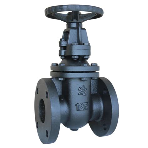 Awwa C509 Flanged Type Metal Seated Gate Valve With Rising Stem 125lb 150lb Gate Valve And