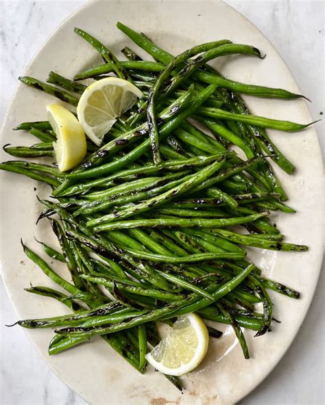 Grilled Green Beans Recipe Easy Flavorful Kitchn