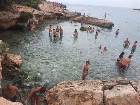 Salento Strände Spiaggia di Porto Selvaggio Porto Selvaggio Nardò