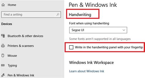 How to make Windows Ink Experience better by enabling Hidden Features