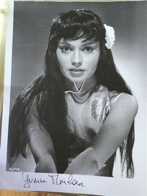 YVONNE MONLAUR, autograph – Williamsburg Nostalgia Fest