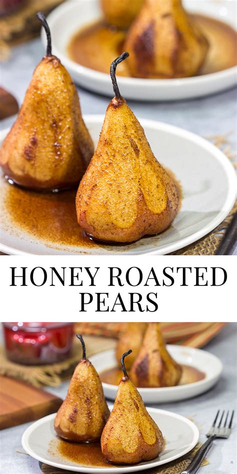 Honey Roasted Pears | Spicedblog