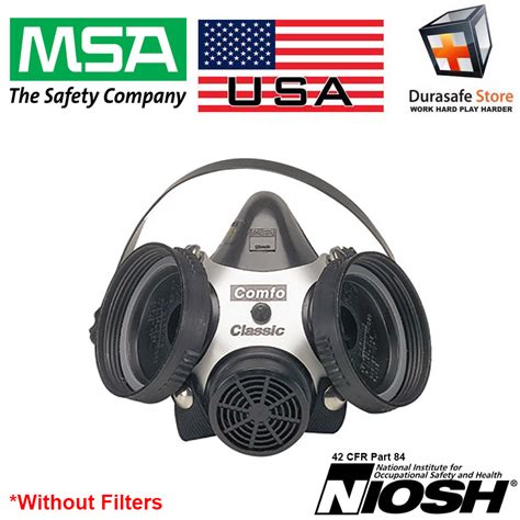 Msa Comfo Classic Half Mask Respirator Medium Durasafe Shop