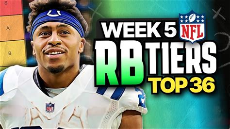 Week Fantasy Football Rb Rankings Top Youtube