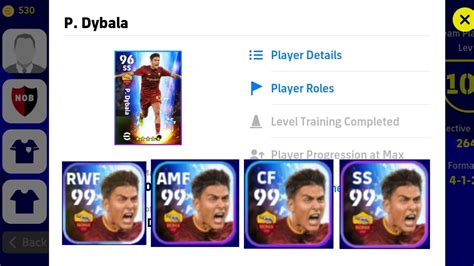 Training P Dybala 99 Efootball 2023 Mobile Youtube