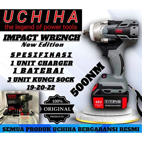 Jual Impact Wrench Mesin Bor Pembuka Baut Roda Mobil Motor 48v 1batrai