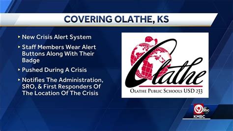 Olathe Schools Get New Security Alert System Youtube