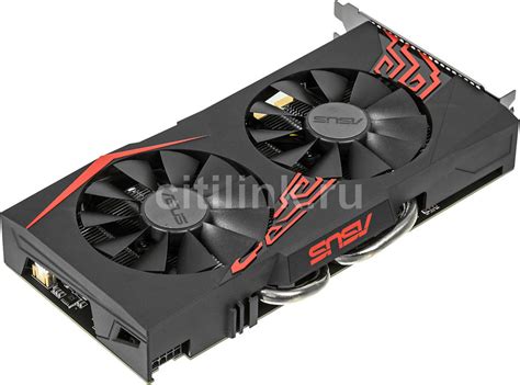 Характеристики Видеокарта ASUS AMD Radeon RX 570, EX-RX570-O4G, 4ГБ ...