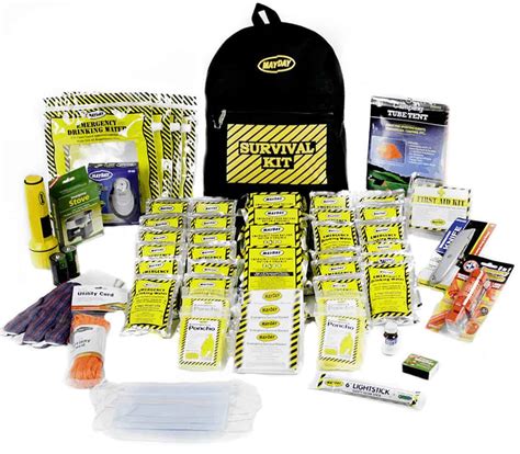 PREMIUM Emergency Backpack Kits – 4 Person Kit | American Family Safety