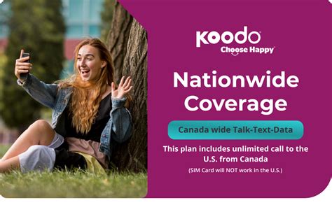 Koodo Mobile 4G LTE Prepaid 40 SIM Card Starter Kit Unlimited Talk