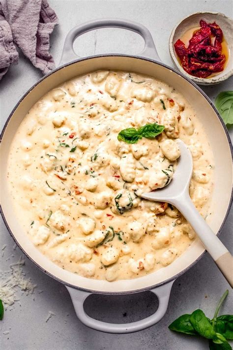 Tuscan Creamy Gnocchi Minute Recipe Platings Pairings In