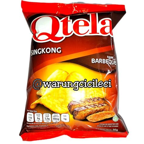 Jual Qtela Keripik Singkong Barbeque G Shopee Indonesia