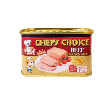 BEEF LUNCHEON MEAT 198G Dandou