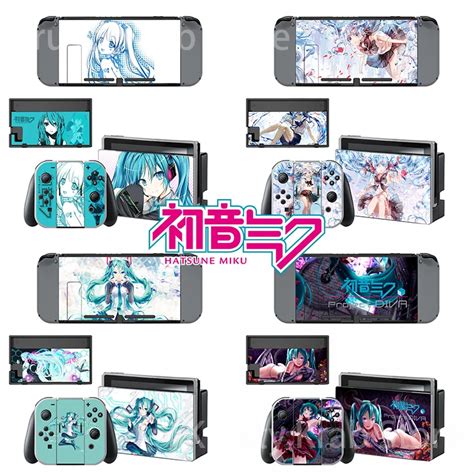 Hatsune Miku Juego De Pegatinas De Cuerpo Completo Para Nintendo Switch