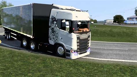 MOD SCANIA NTG S MAPA ELDORADO PRÓ V8 NO BAU QUALIFICADO ETS2 1