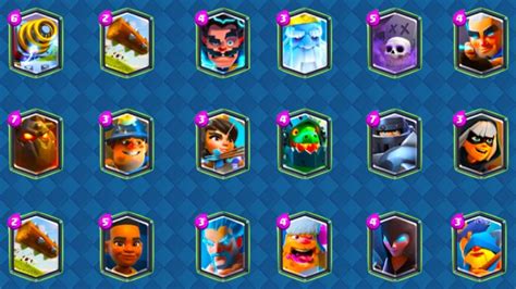 Clash Royale Todas Las Cartas Legendarias