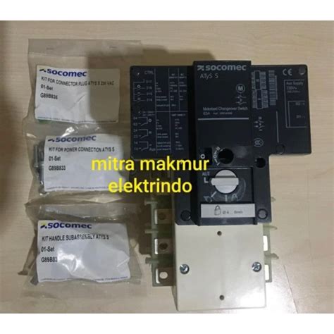 Jual Atys S Motorized Socomec 63A Atys Cos Change Over Switch Socomec