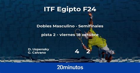 Resultados De Tenis En Directo Partido Boris Pokotilov Y Arthur Bernabe Dennis Uspensky Y