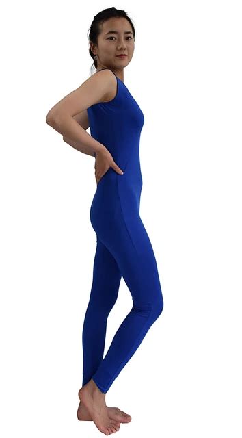 Buy Ensnovo Lycra Nylon Spandex Women Ballet Gymnastics Unitard Second Skin