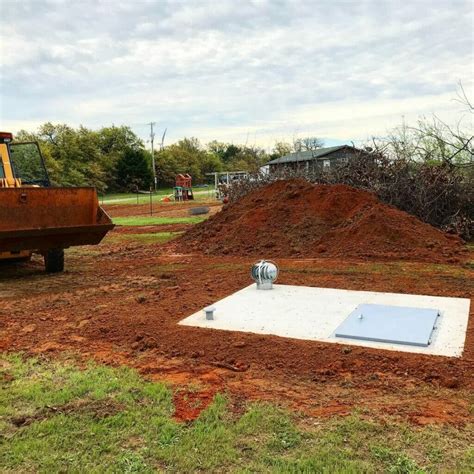 X Flat Top Storm Shelter Sprague S Backhoe