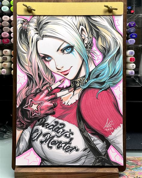 Stanley Artgerm Lau On Twitter Harley Quinn Artwork Harley Quinn