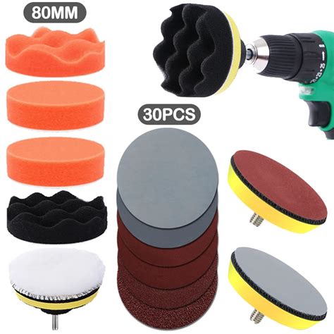 3 Inch Car Polishing Kit Polish Pad Car Polish Buffing Pad Abrasive