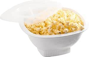 Nordic Ware 60120 Plat à Pop Corn au Micro Ondes Blanc Amazon fr