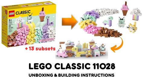 Lego classic 11028 ideas Unboxing and Building instruction - YouTube