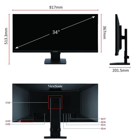 ViewSonic VA3456-mhdj 34" WQHD IPS Монитор - ViewSonic Россия