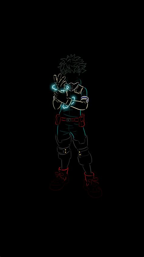 Izuku Midoriya (minimal wallpaper) hope its okay. : r/BokuNoHeroAcademia