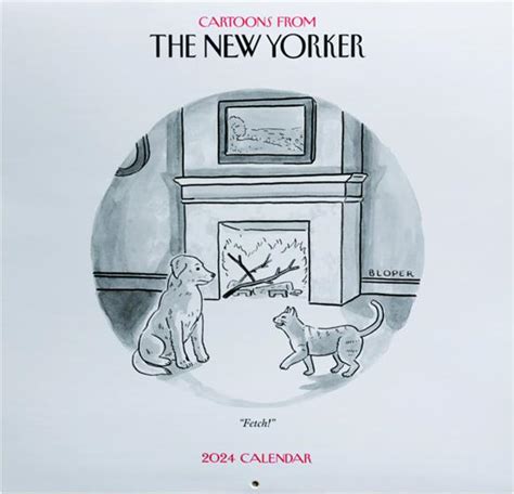 The New Yorker Cartoons Calendar Edi Mallissa