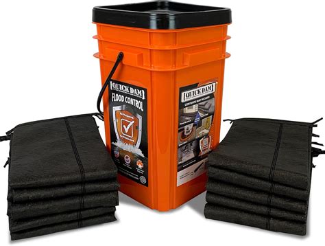 Amazon Quick Dam Grab Go Flood Kit Includes 10 5 Ft Flood