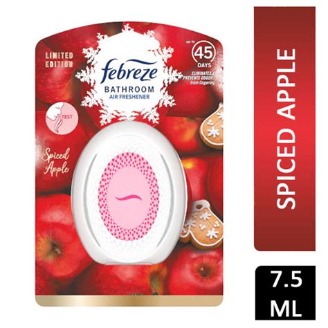 Febreze Small Spaces Bathroom Air Freshener Spiced Apple 75ml Online Pound Store