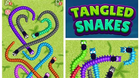 Tangled Snakes Gameplay Levels 126 139 Youtube