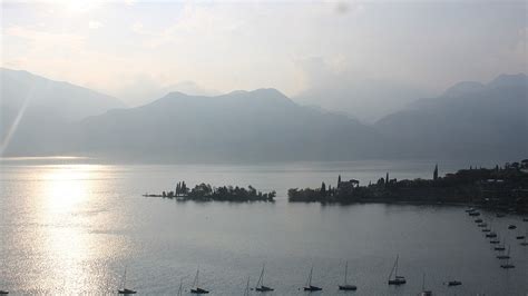 Malcesine Val Di Sogno Stickl Sportcamp Blick Nach Campione Foto