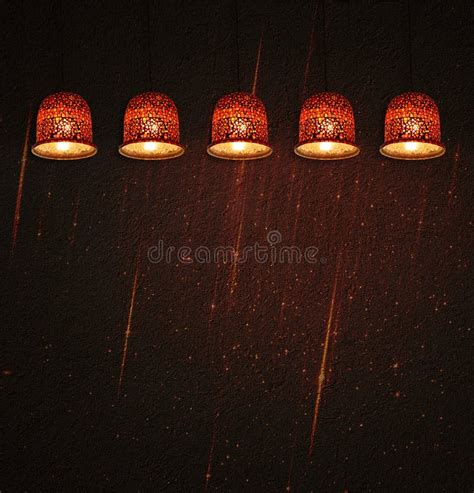 Textured Wall And Ceiling Lamps Stock Photo Image Of Brick Element