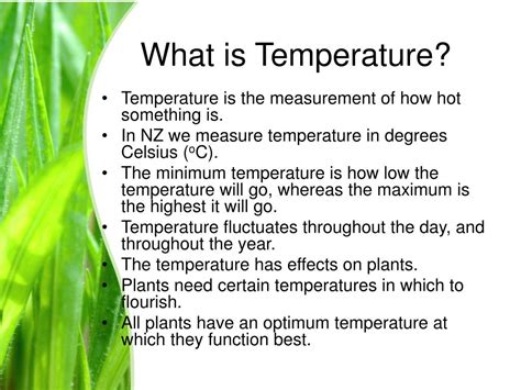 Ppt Temperature And Plant Growth Powerpoint Presentation Free