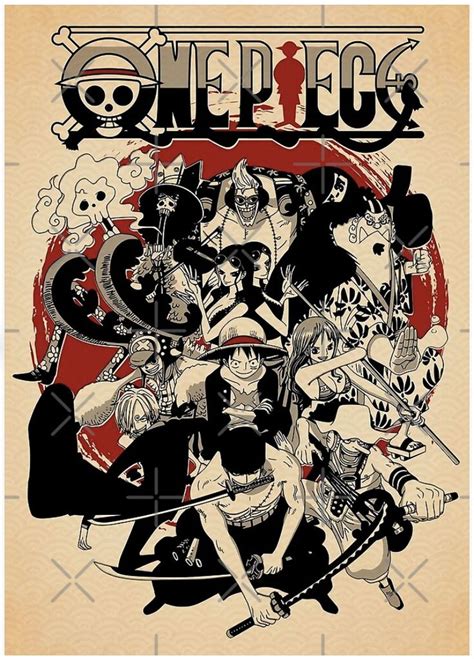 The Cover To One Piece Which Features An Image Of Various Characters