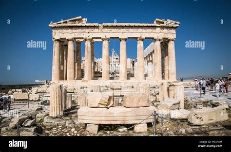 Le Parthénon sur l acropole d Athènes Grèce Le célèbre Parthénon grec