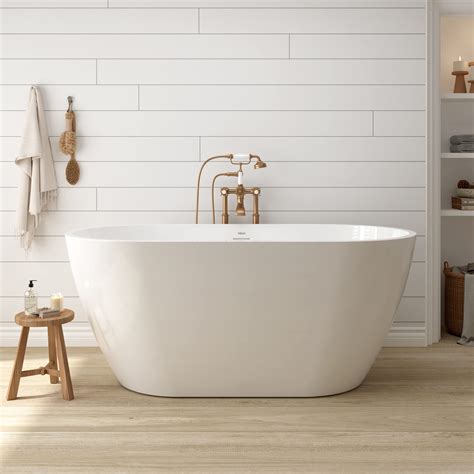 Buy Ferdy Bali X Freestanding Bathtub Modern Oval Acrylic