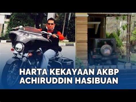 Gaya Hedon Akbp Achiruddin Disorot Punya Motor Harley Dan Rubicon