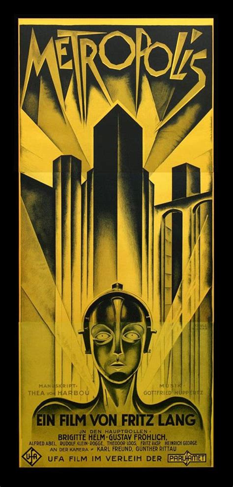 Metropolis Movie Artwork 1927 Imgur Art Deco Posters Poster Art