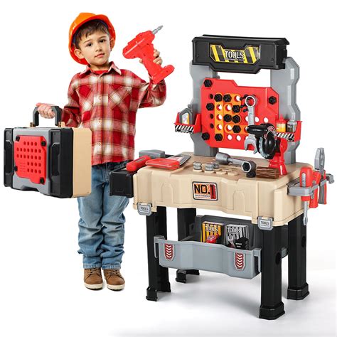 Amazon.com: Kids Tool Bench - Power Tools Workshop-Kids Workbench, 65