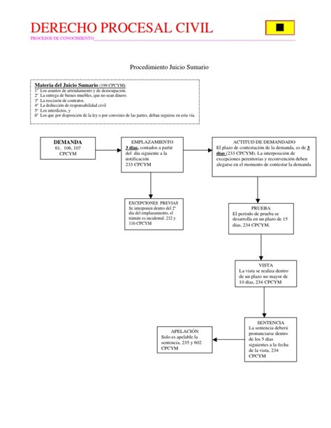 11 Esquema Juicio Sumario