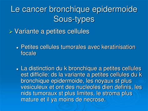 Ppt Cancers Bronchopulmonaires Powerpoint Presentation Id 4847426