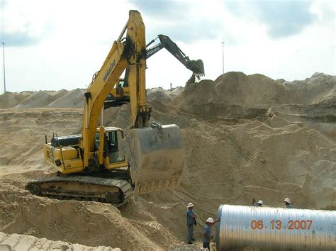 Construction Site: Equipment Used In Construction Site