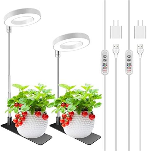 Wiaxulay Grow Lights For Indoor Plants 48 Led Full Spectrum Plant