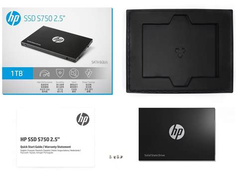 HP S750 1TB SATA 3 3D NAND 2.5-Inch Internal SSD (16L54AA#UUF)
